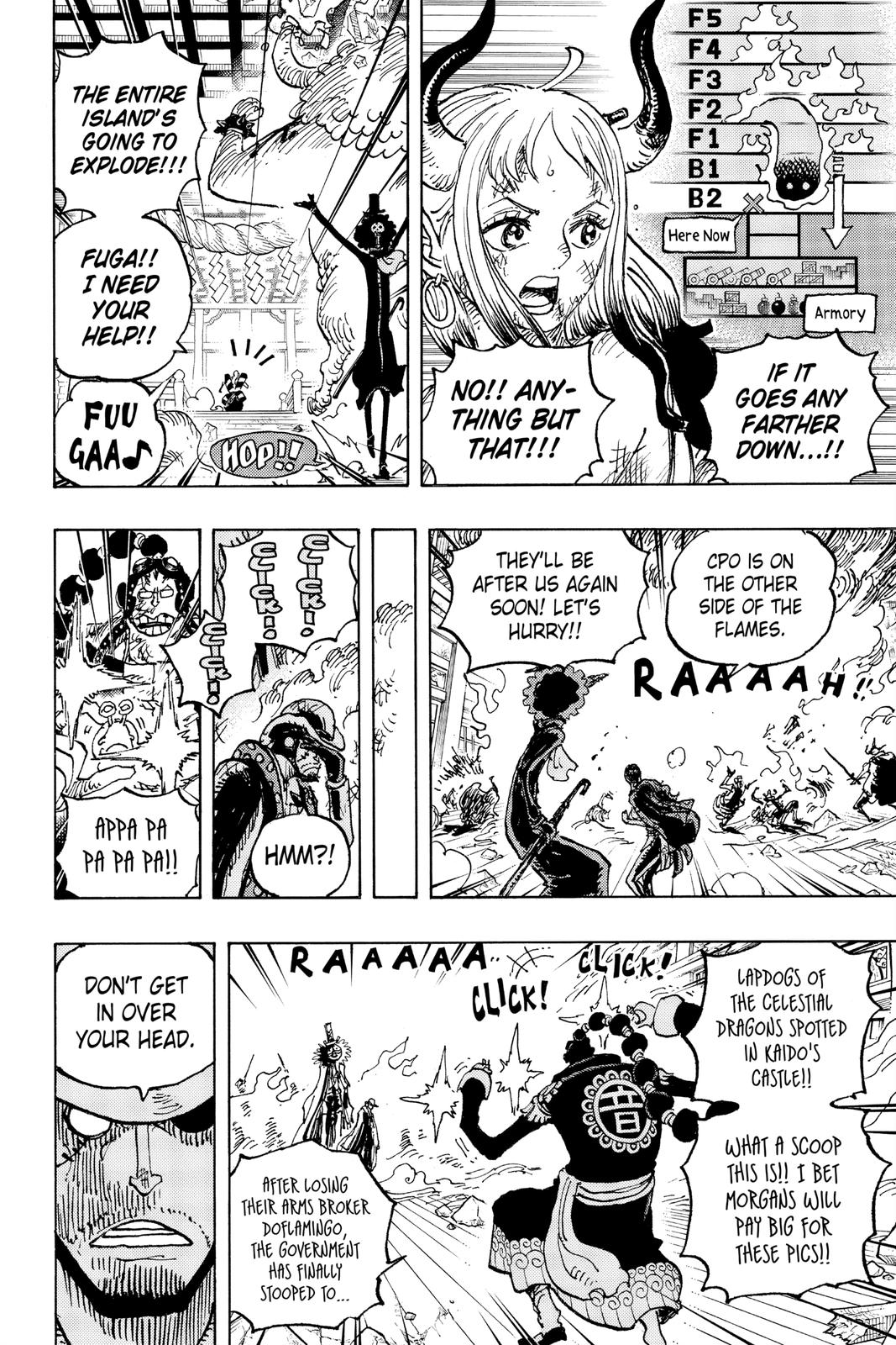One Piece, Chapter 1032 image 06